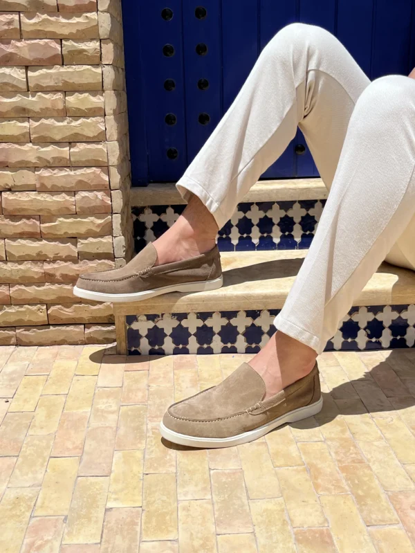 Suédois Loafer beige