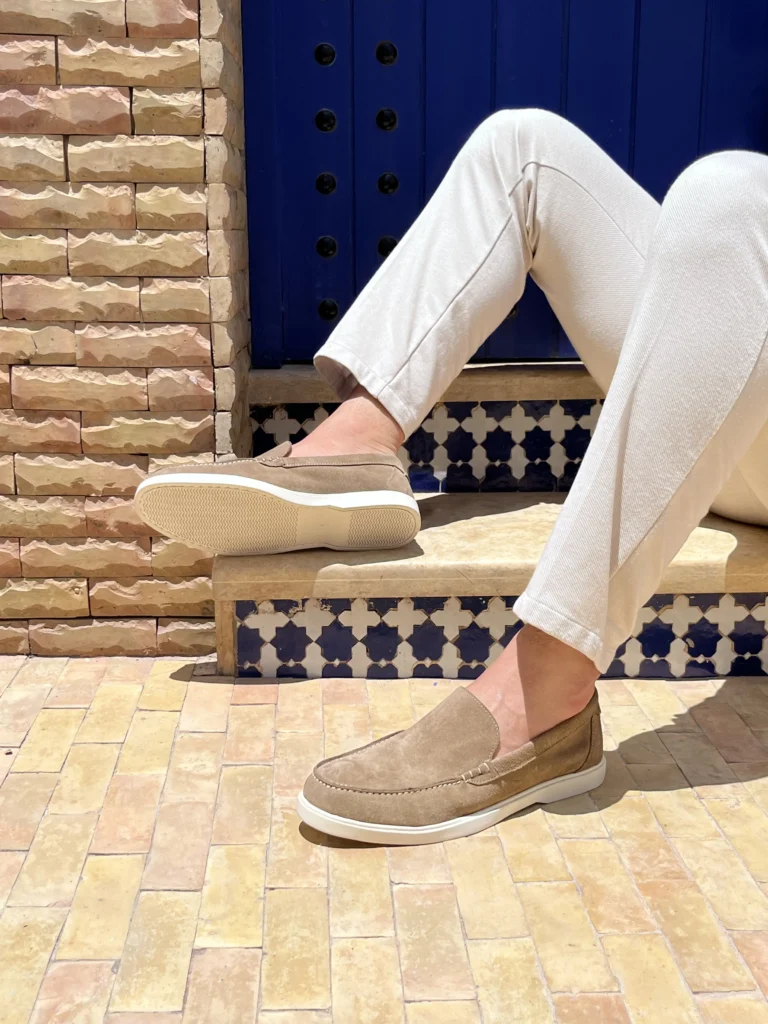 mocassin homme maroc
