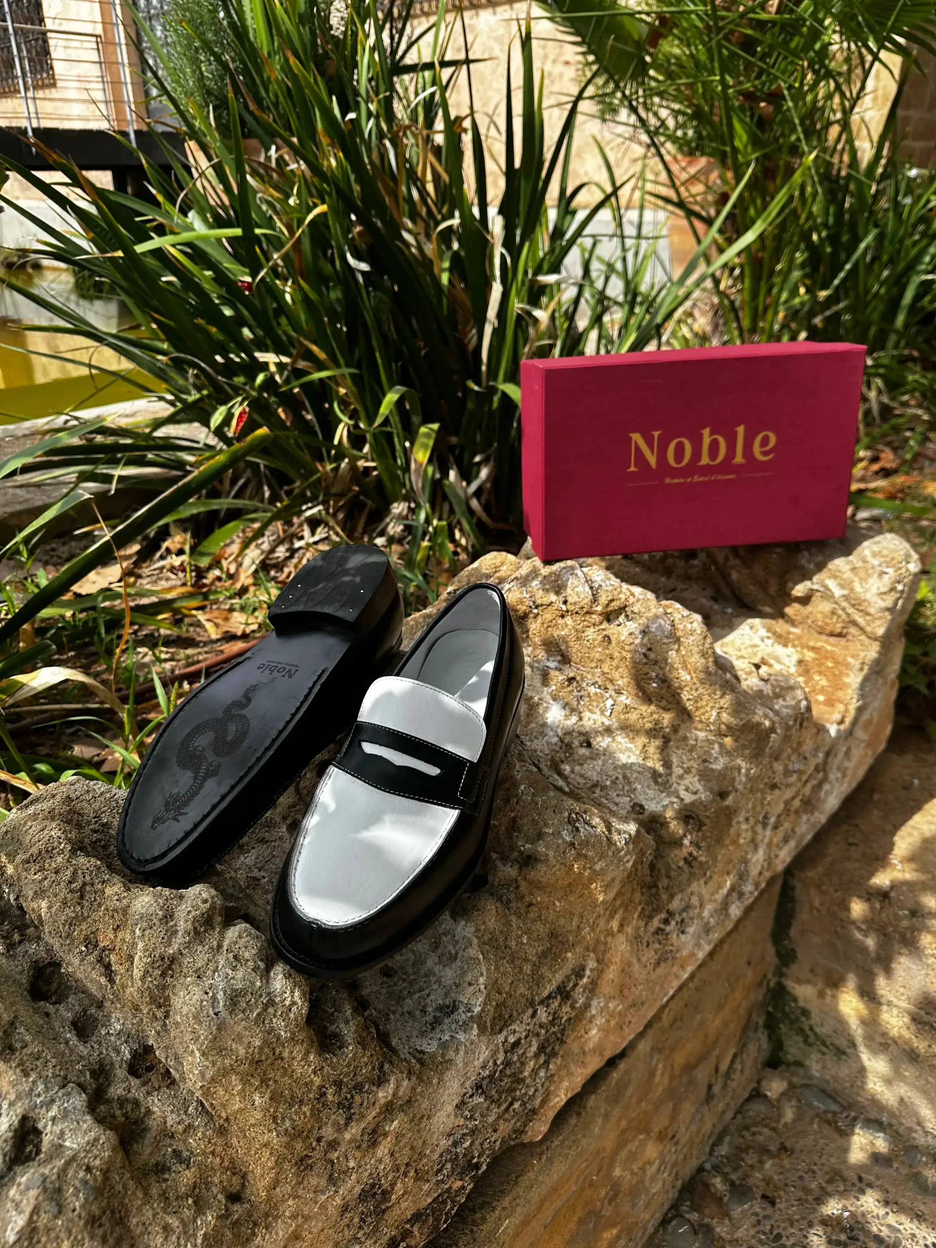 Black Penny Loafer's - Men's – Image 2